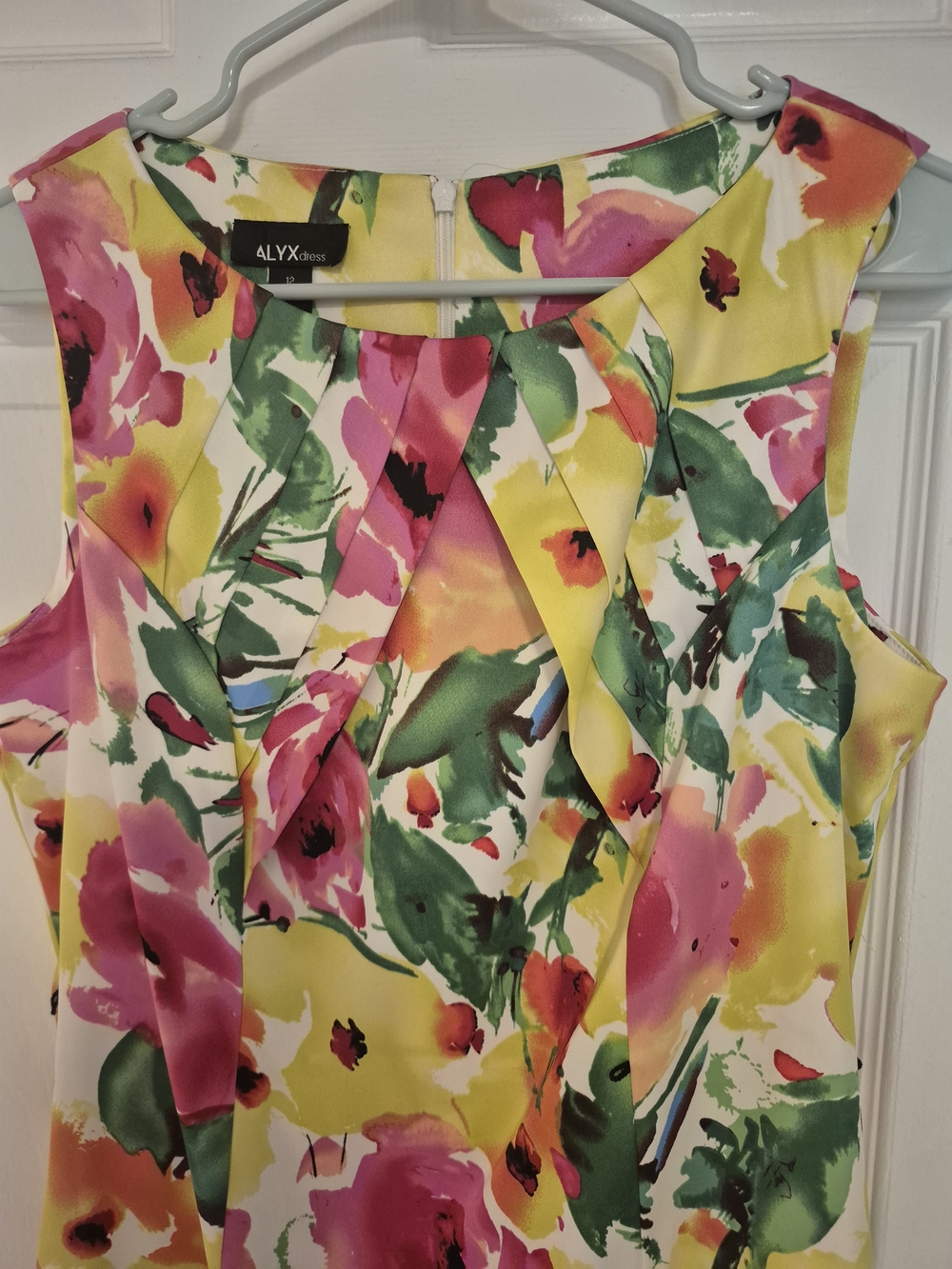 ALYX Multicolor Floral Pleat-Front Camisole